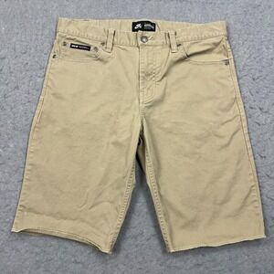 Nike SB Fremont Shorts Men's 30 Med Beige Skateboarding Stretch 11" Chino 634514